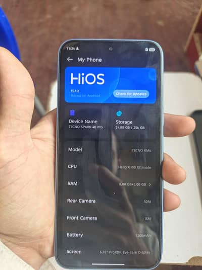 Tecno spark 40 pro