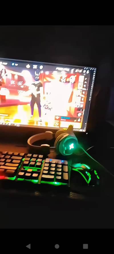 RGB Gaming PC i5 4th Gen R7 250 2GB 8GB RAM