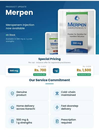 Meropenem Vancomycin
