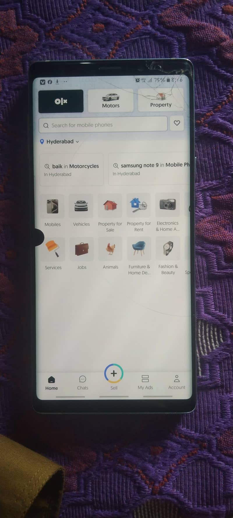 Samsung Mobile Note 9 5