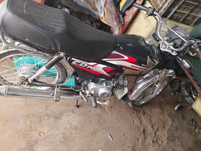 Honda CD 70 total junin ha