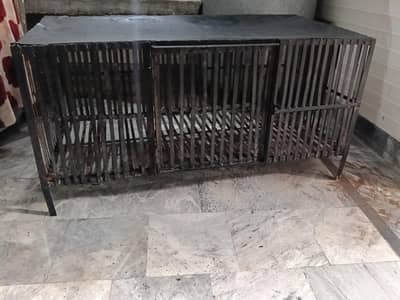 4x2 Feet Heavy Duty Lohe Ka Chicken Cage For Sale