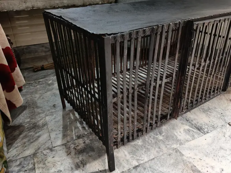 4x2 Feet Heavy Duty Lohe Ka Chicken Cage For Sale — photo 3