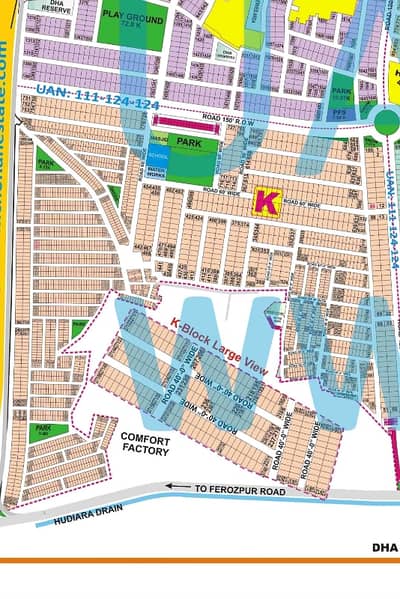 10 Marla Exclusive Prime Plot In Sector K Phase 9prism DHA Lahore