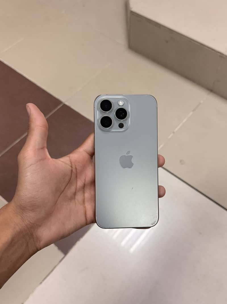 Apple iPhone 15 Pro Max 256GB Non-PTA 2 Months SIM Time 5