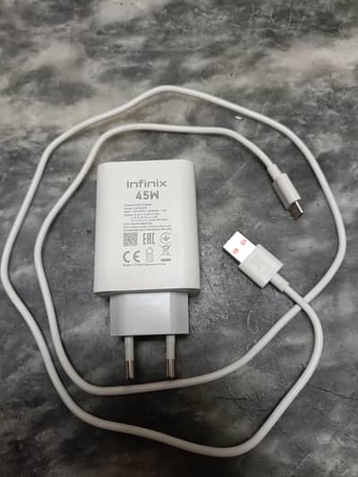 45w original charger Infinix note 40