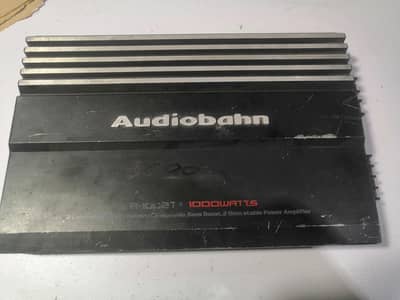 This is an Audiobahn A1002T 2-channel car audio amplifier.
