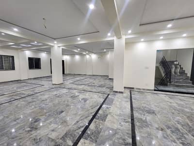 10 Marla Commercial Hall for Rent Near PIA Main Boulevard | PIA Block C | Lift Available | 2 Washrooms