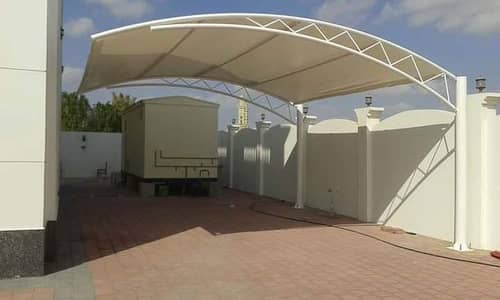 Car pole parking - Canopy shade - Fiber globe - Tents - Swimming pool