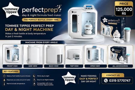 Tommee Tippee Perfect Prep Day & Night Formula Feed Maker