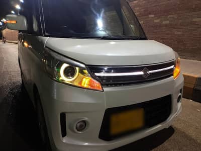 Suzuki spacia custom turbo  2014 17 full original condition