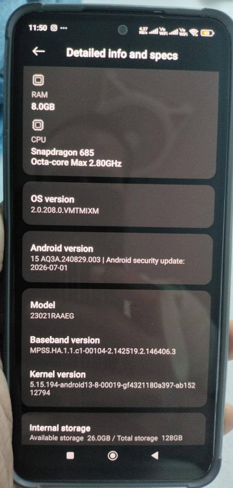 Xiaomi Redmi Note 12 6
