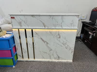 Office Table High Quality & Stylish Reception Counter Excellent Finish