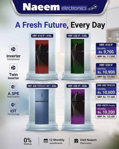0%mark up pr fridge hasil Karen