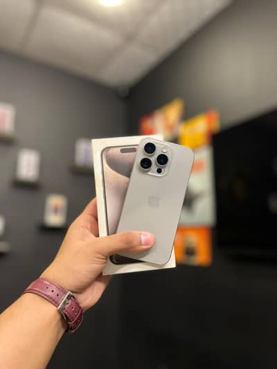 iPhone 15 Pro 128GB - Official PTA Approved (10/10 Condition)