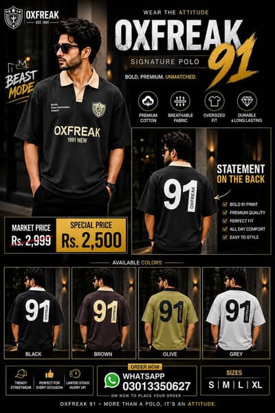 OXFREAK 91 Signature Polo –