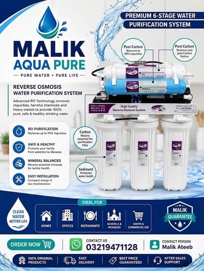 Axtron RO Water Filter Plant Made in Vietnam 6 Stage