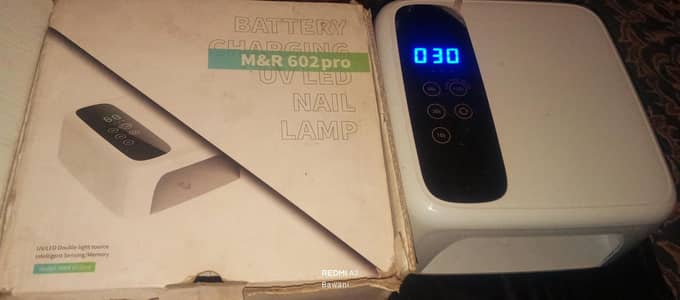 M&R 602pro UV LED Nail Lamp 72W (Rechargeable / Battery Powered)