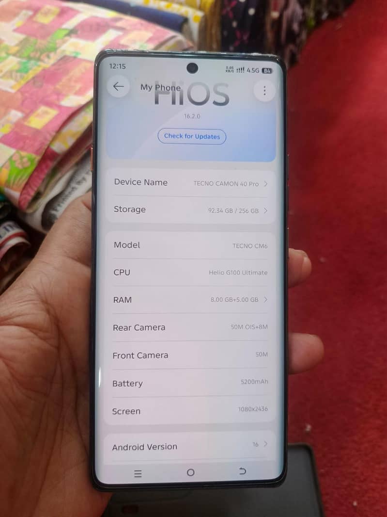 Tecno CAMON 40 Pro 1