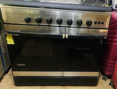 Nasgas cooking range plus oven double sided