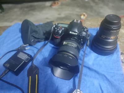 NIKON 850 CAMERA WITH 14-24 24-85mm lens