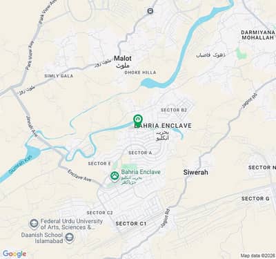 22 Marla Prime location plot for sale in the heart of Bahria Enclave