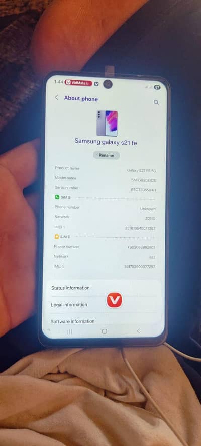 Samsung Mobile S21 FE