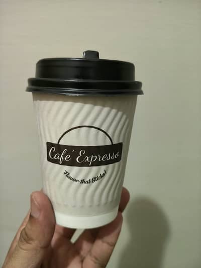 Disposable Ripple Wall Coffee Paper Cups with Lids (Bulk 8000+ Pieces