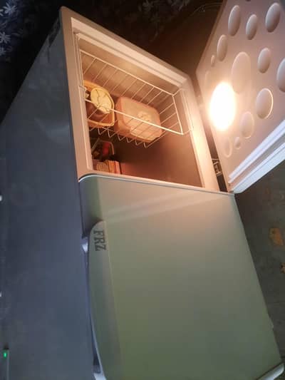 haier deep freezer double door 2 in 1