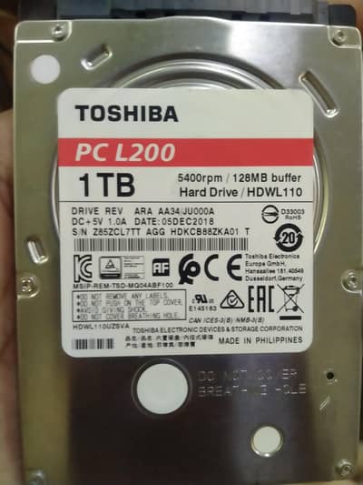 hard disk Toshiba company