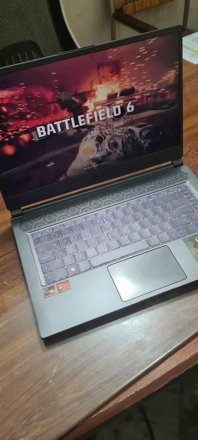 MSI DELTA 15 LAPTOP RYZEN 5800H RX 6700M 2TB & 240HZ