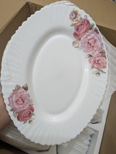 dinner set marble 72 pcs