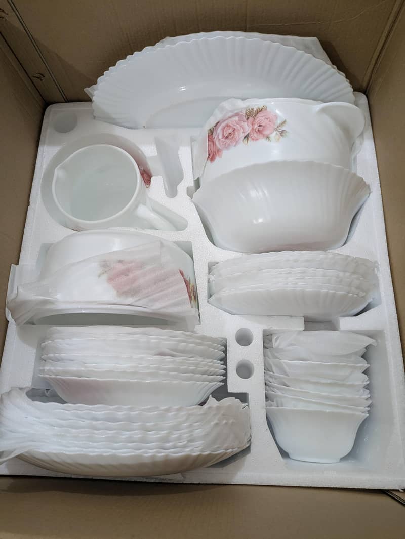 dinner set marble 72 pcs 5
