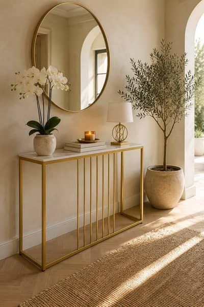 Modern Pinterest Style Console Table