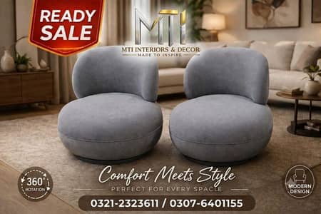 360 revolving sofa chair