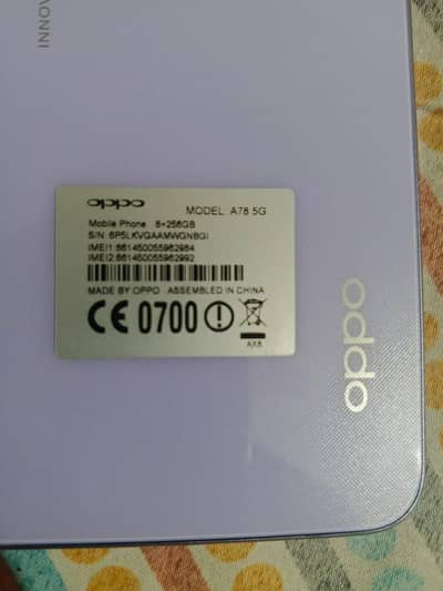 OPPO A78