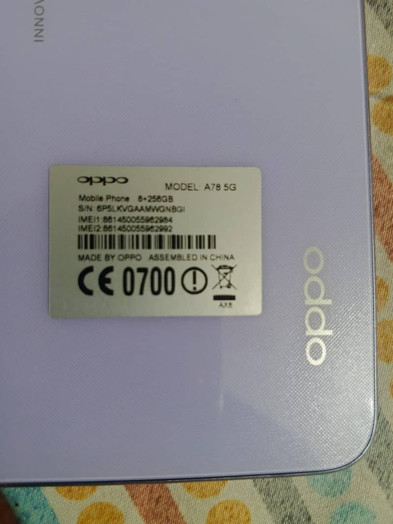 OPPO A78 0