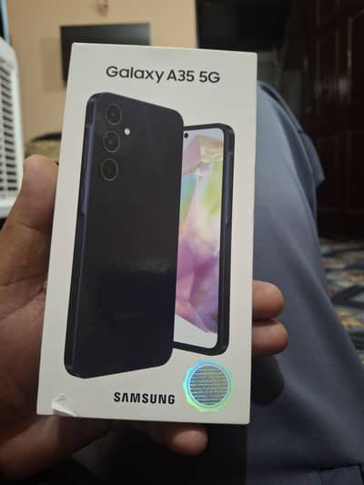 Samsung Mobile A35 5G 8 /256 blue colour 10 by 100 bilkul new hay