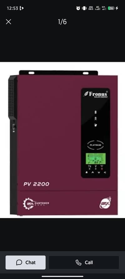 fronus solar  inverter pv 2200
