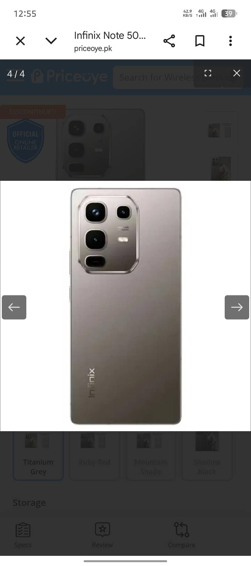 Infinix Note 50 0