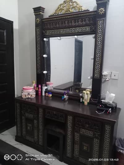Pure Wooden bedroom set for sale