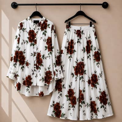 Digital Printed Western Cord-set