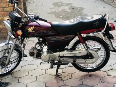 honda 70 2020 model peshawar number