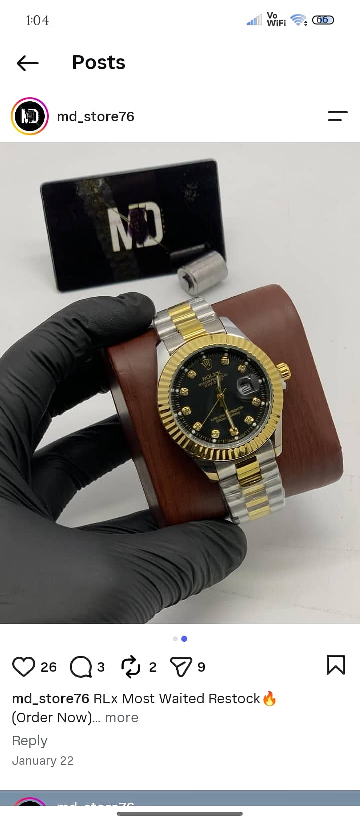Rolex duplicate watch 0