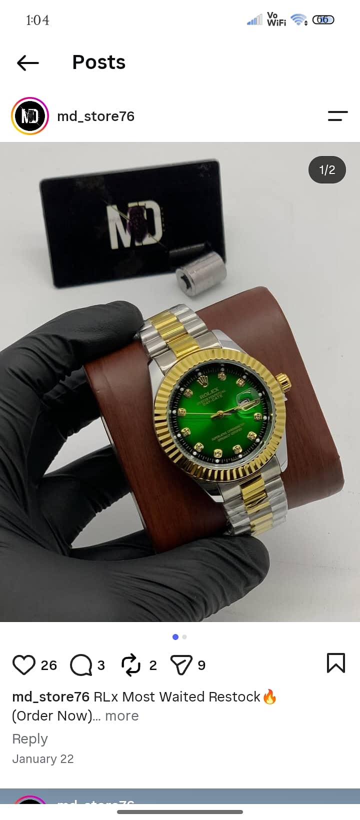 Rolex duplicate watch 1