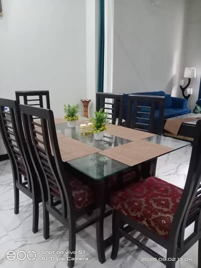 Wooden Dining Table Set for Sale