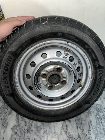 ZEXTOUR 165/65R13 Tyre With Rim