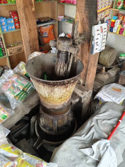 Oil kholu with motor and starter for sale