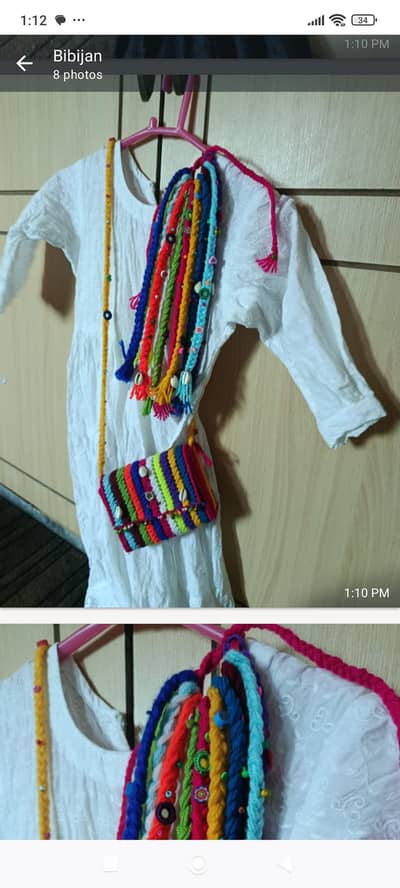 handmade crochet seling begs+ boho hair braids