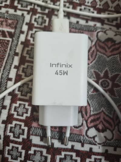 Infinix 45W original complete charger for sale